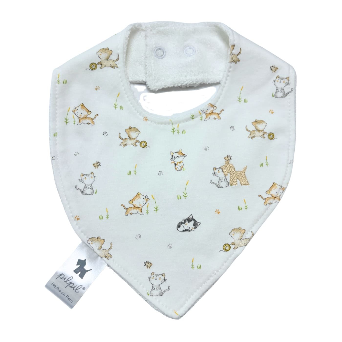 Babero Diseño Romeo Algodón Pima/Toalla