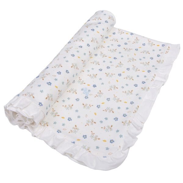 Manta Diseño Primavera  /Algodón Pima